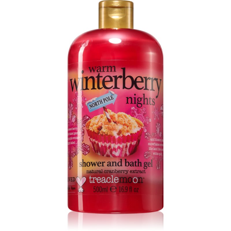 Treaclemoon Warm Winterberry Nights gel de dus si baie 500 ml