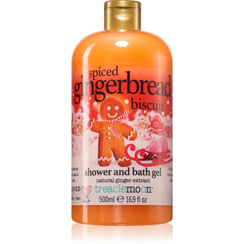 Treaclemoon Spiced Gingerbread Biscuit gel de dus si baie 500 ml