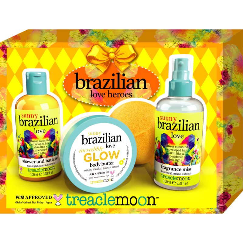 Treaclemoon Brazilian Love Heroes set cadou pentru corp