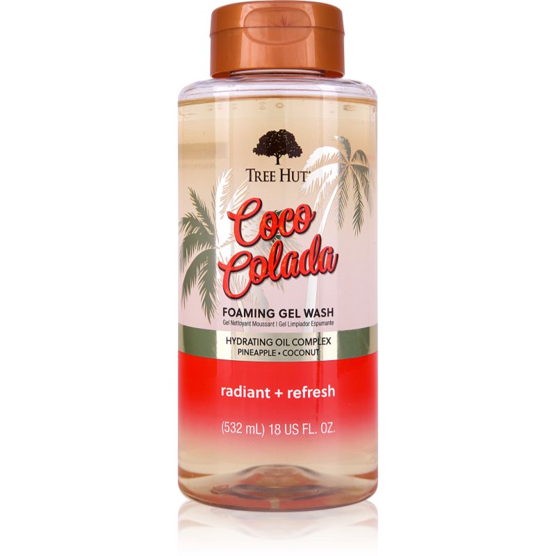 Tree Hut Coco Colada Foaming Gel Wash gel de dus spumant 532 ml