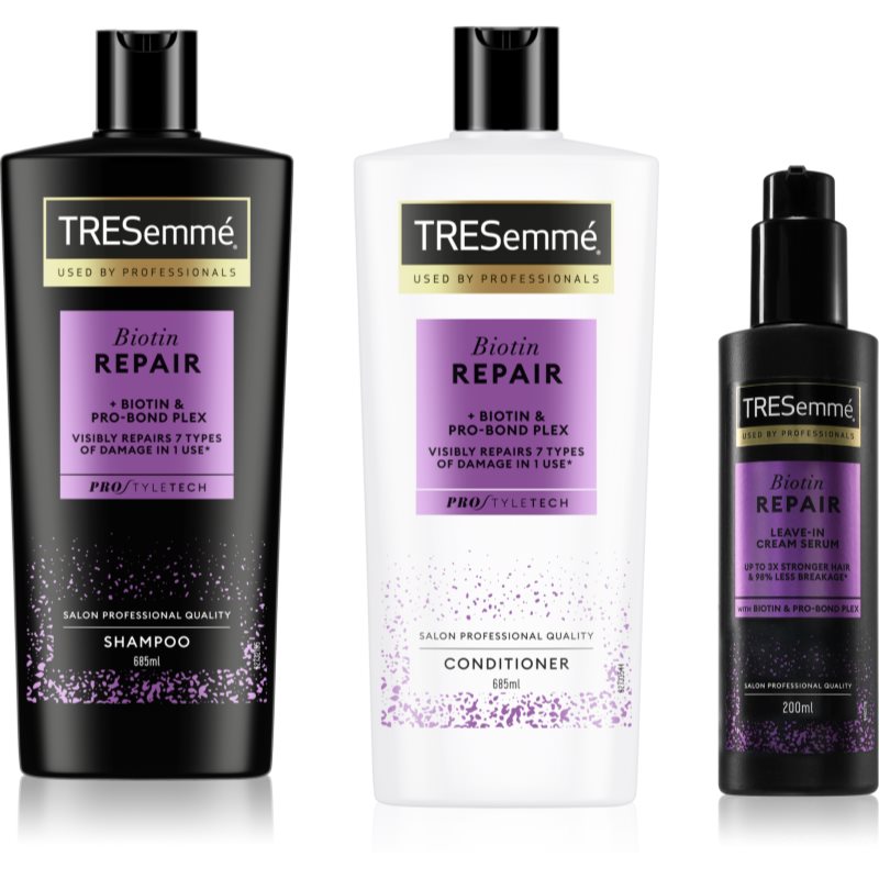 TRESemmé Biotin Repair set pentru par deteriorat