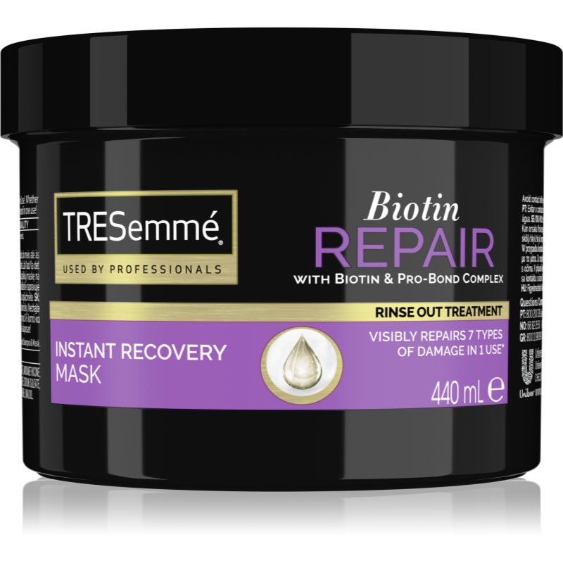 TRESemmé Biotin + Repair 7 masca pentru regenerare pentru păr 440 ml