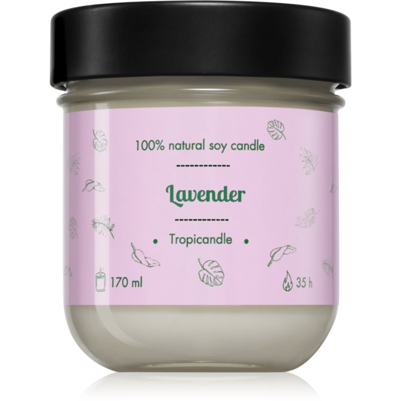 Tropicandle Lavender lumânare parfumată 170 ml