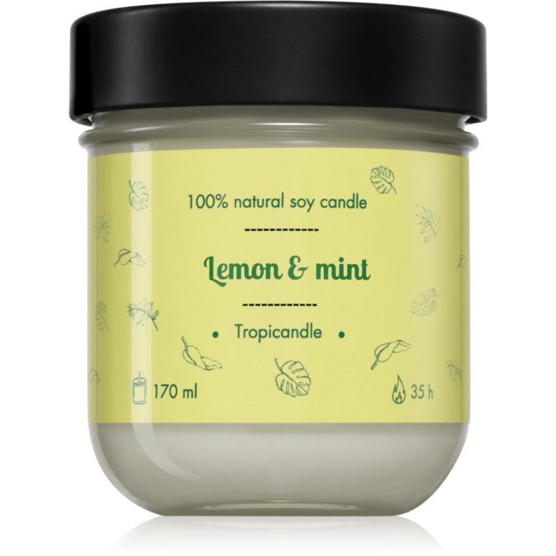 Tropicandle Lemon & Mint lumânare parfumată 170 ml