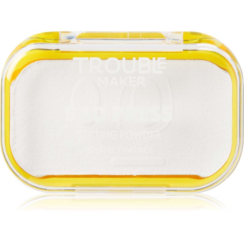 Trouble Maker Bad Press Setting Powder pudra de fixare culoare No Comment Translucent 4.5 g