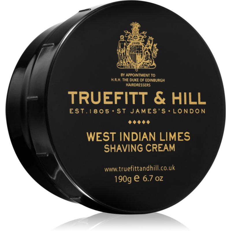 Truefitt & Hill West Indian Limes cremă pentru bărbierit pentru bărbați 190 g