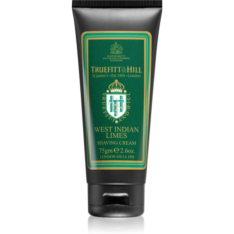 Truefitt & Hill West Indian Limes cremă de ras în tub pentru bărbați 75 g