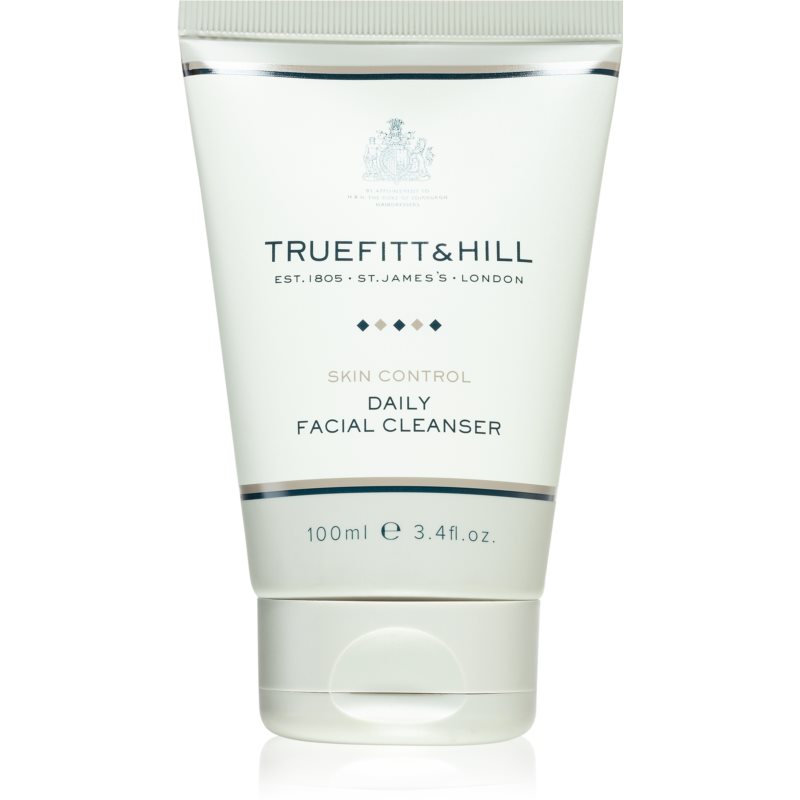 Truefitt & Hill Skin Control Facial Cleanser crema demachianta delicata pentru bărbați 100 ml