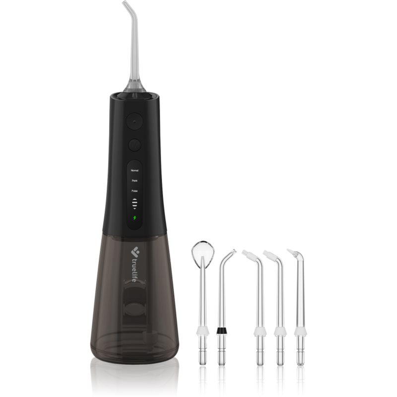 TrueLife AquaFloss Compact L100 Black dus bucal 1 buc