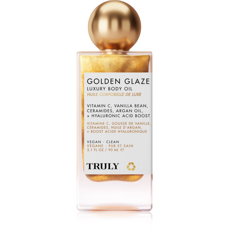 Truly Golden Glaze ulei de corp hidratant cu efect iluminator 90 ml