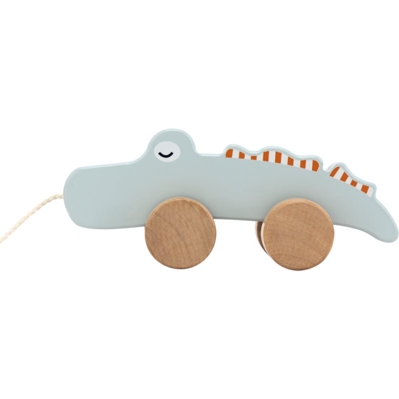 Tryco Wooden Crocodile Pull-Along Toy jucarie din lemn 1 buc