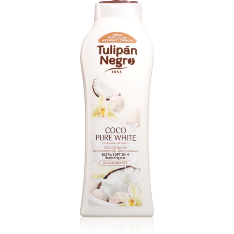 Tulipán Negro Coco Pure White gel de duș 650 ml