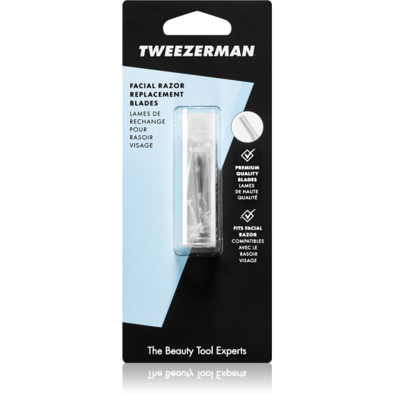 Tweezerman Facial Razor rezerva Lama 4 buc