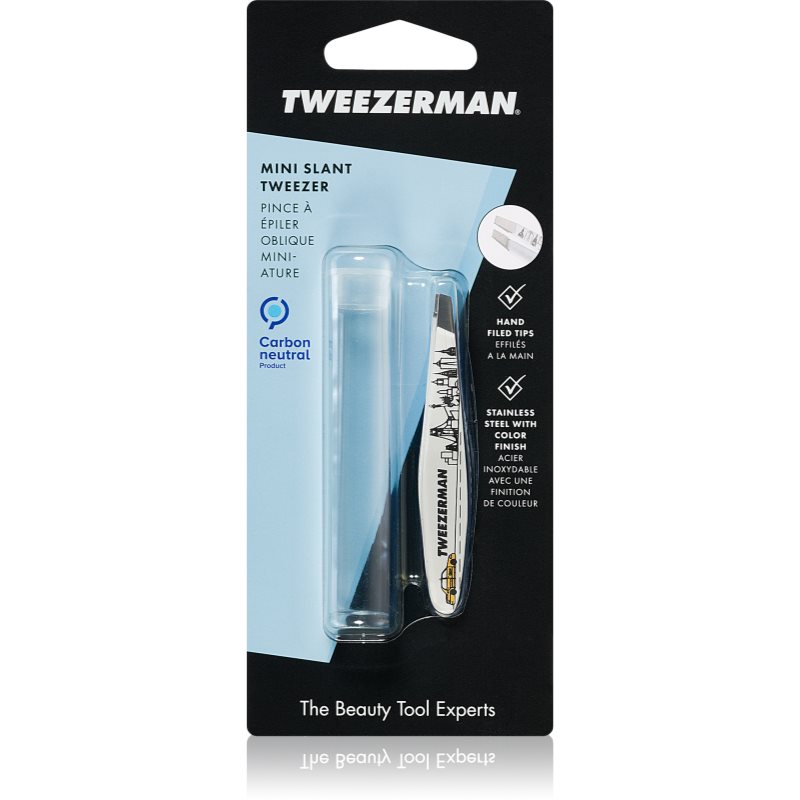 Tweezerman Studio Collection Mini Slant Tweezer New York penseta inclinata 1 buc