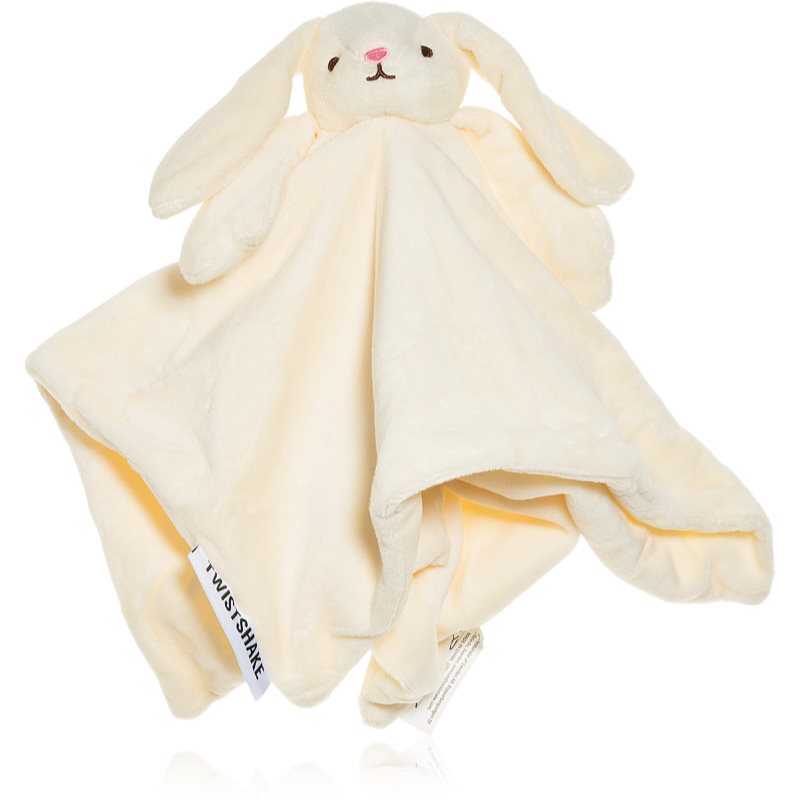 Twistshake Comfort Blanket Rabbit pătură mini cu animal de pluș 30x30 cm