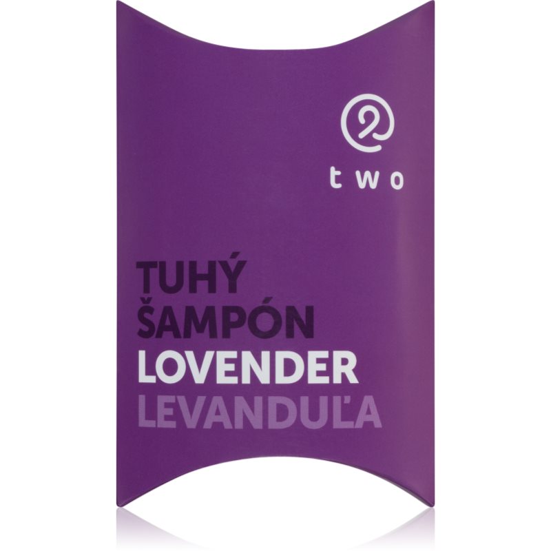 two cosmetics LOVENDER șampon organic solid cu lavanda 85 g