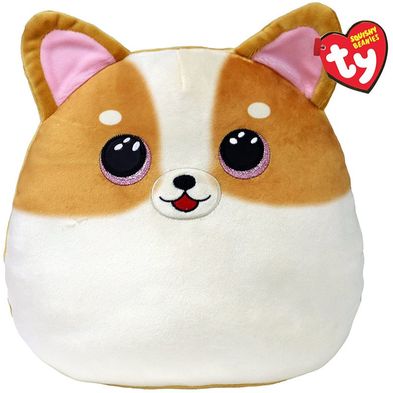 Ty Squishy Beanies Muffin pernuță de pluș Dog 3y+ 30 cm