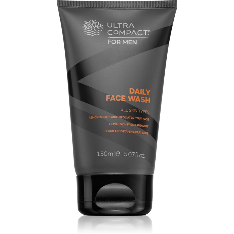 Ultra Compact For Men Daily Face Wash spuma de curatare faciale pentru bărbați 150 ml