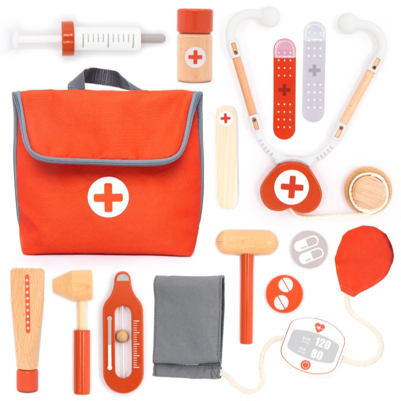 UMU Toys Mini doctor\'s set jucărie cu activități din lemn