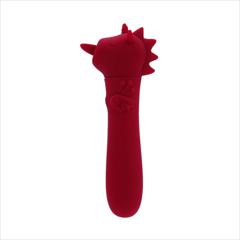 Unihorn USB Bullet vibrator cu stimularea clitorisului Blaze Diablo 11.5 cm Unihorn USB Bullet vibrator cu stimularea clitorisului Blaze Diablo 11.5 cm
