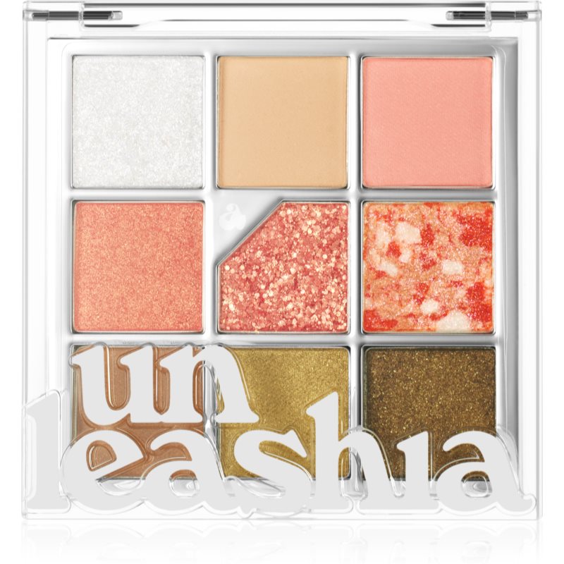 Unleashia Glitterpedia Eye Palette paletă cu farduri de ochi culoare No.6 All of Citrus 6.2 g