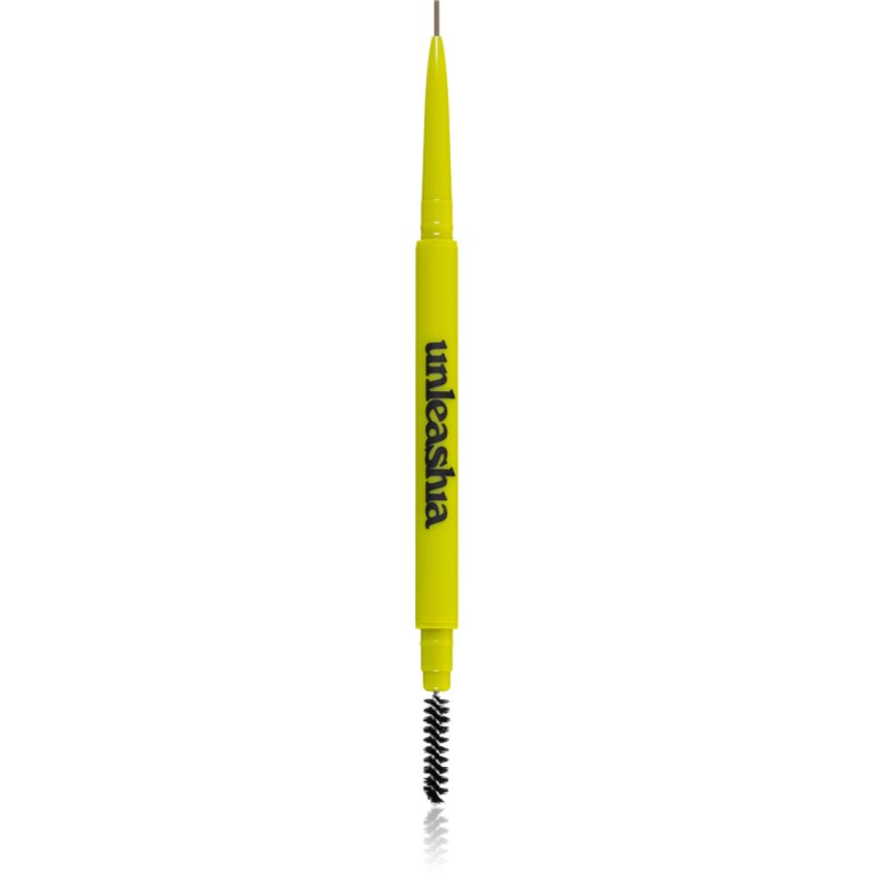Unleashia Shaperm Defining Eyebrow Pencil creion pentru sprancene cu pensula culoare No.1 Oatmeal Brown 0.03 g
