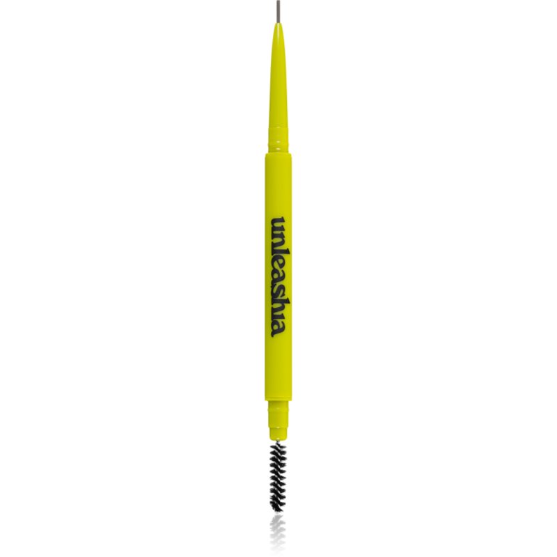 Unleashia Shaperm Defining Eyebrow Pencil creion pentru sprancene cu pensula culoare No.3 Taupe Gray 0.03 g