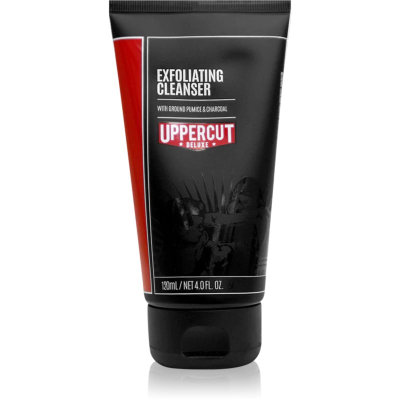 Uppercut Deluxe Exfoliating Cleanser Crema inainte de epilare pentru bărbați 120 ml