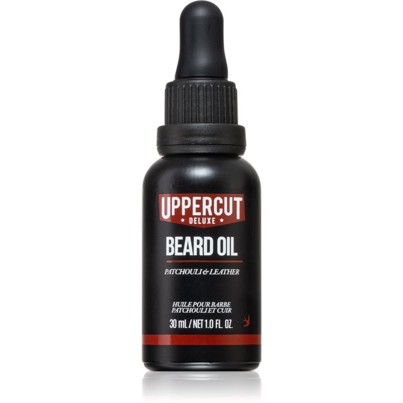 Uppercut Deluxe Beard Oil Patchouli&Leather ulei pentru barba 30 ml
