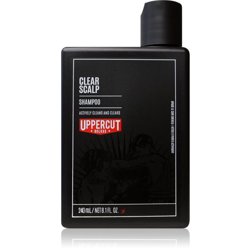 Uppercut Deluxe Clear Scalp sampon anti-matreata pentru barbati 240 ml