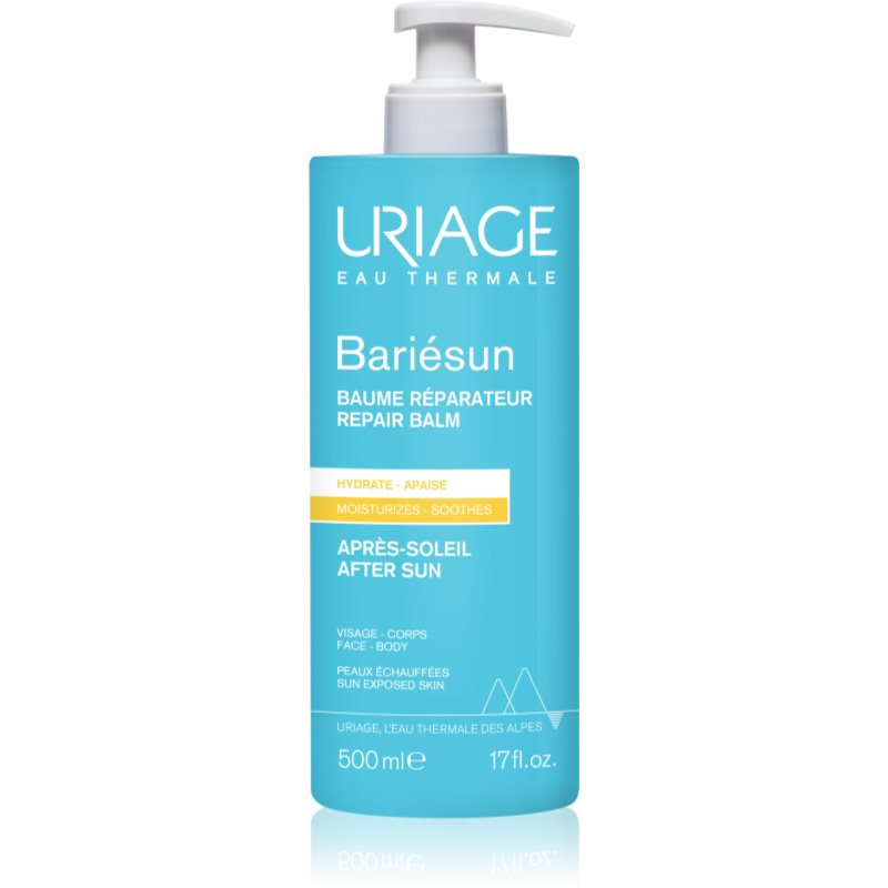 Uriage Bariésun Bariésun-Repair Balm balsam reparator dupa soare pentru fata si corp 500 ml