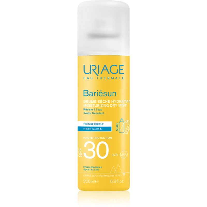 Uriage Bariésun Dry Mist SPF 30 solutie de pulverizat rezistenta la apa pentru protectia solara SPF 30 200 ml