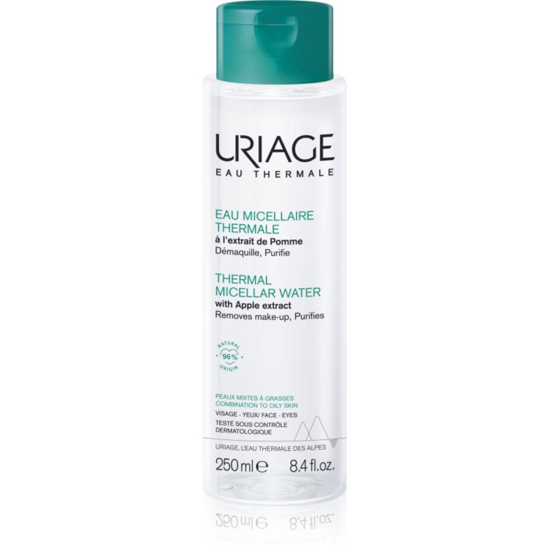 Uriage Hygiène Thermal Micellar Water - Combination to Oily Skin apa pentru curatare cu particule micele pentru ten gras și mixt 250 ml