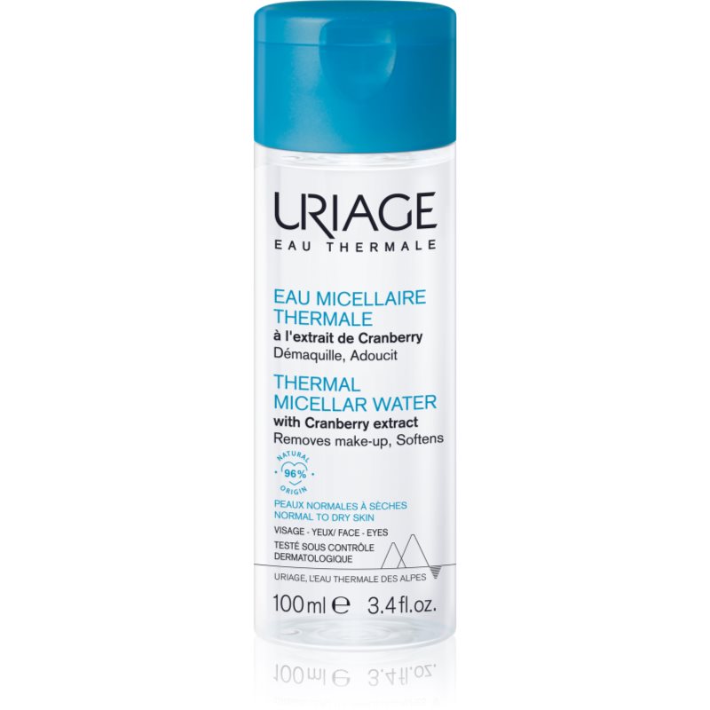 Uriage Hygiène Thermal Micellar Water - Normal to Dry Skin apa pentru curatare cu particule micele pentru ten normal spre uscat 100 ml