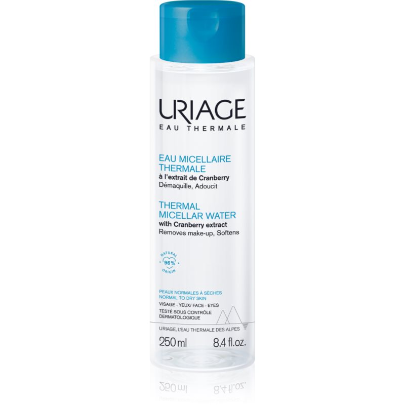 Uriage Hygiène Thermal Micellar Water - Normal to Dry Skin apa pentru curatare cu particule micele pentru ten normal spre uscat 250 ml