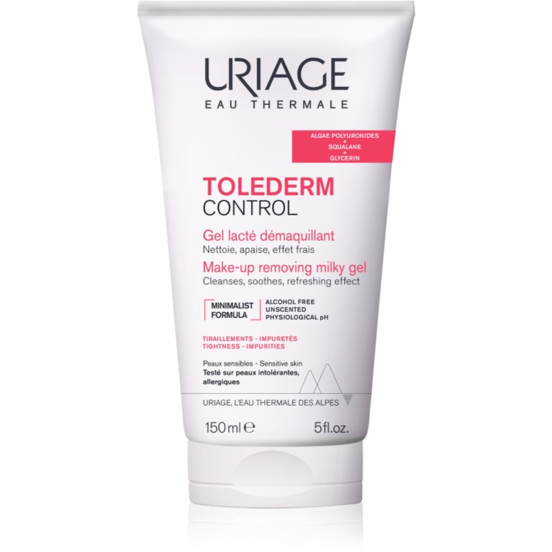 Uriage Toléderm Control Make-up Removing Milky Gel Gel demachiant 100 ml