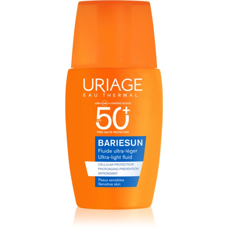 Uriage Bariésun Ultra-Light Fluid SPF 50+ fluid cu o consistenta usoara SPF 50+ 30 ml