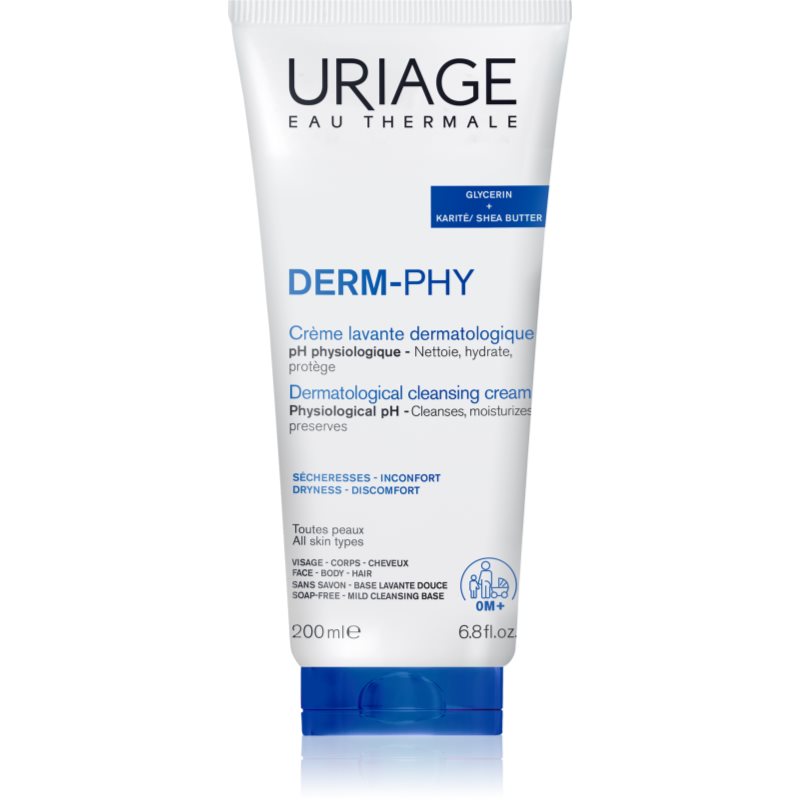 Uriage DERM-PHY Dermatological Cleansing Cream crema de dus hidratanta 200 ml