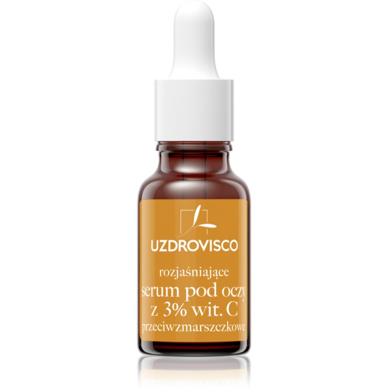 Uzdrovisco Eyebright Brightening Eye Serum ser pentru ochi, cu efect de iluminare cu vitamina C 15 ml