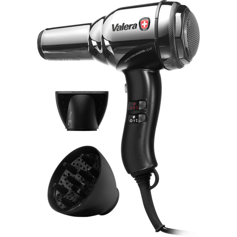 Valera Swiss Steel-Master Light uscator de par Chrome 1 buc Valera Swiss Steel-Master Light uscator de par Chrome 1 buc