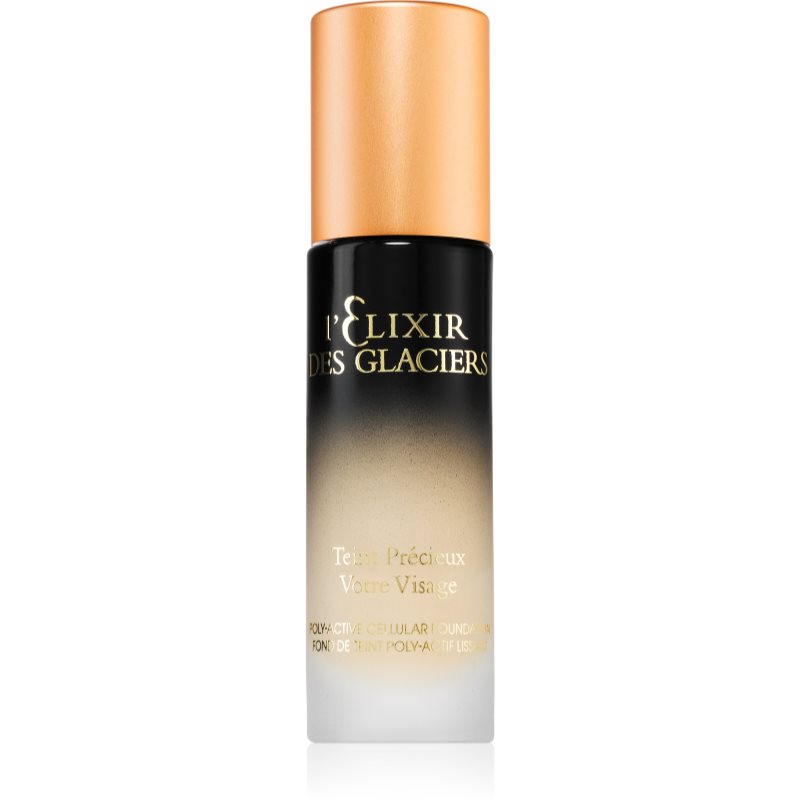 Valmont l\' Elixir Des Glaciers Teint Précieux fond de ten cu acoperire ridicată pentru netezirea pielii si inchiderea porilor culoare Rosy Beige in New York 30 ml