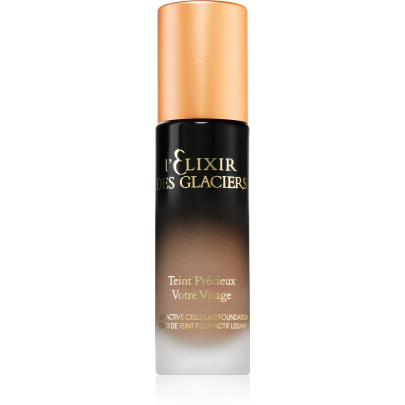 Valmont l\' Elixir Des Glaciers Teint Précieux fond de ten cu acoperire ridicată pentru netezirea pielii si inchiderea porilor culoare Amber Beige in Florence 30 ml