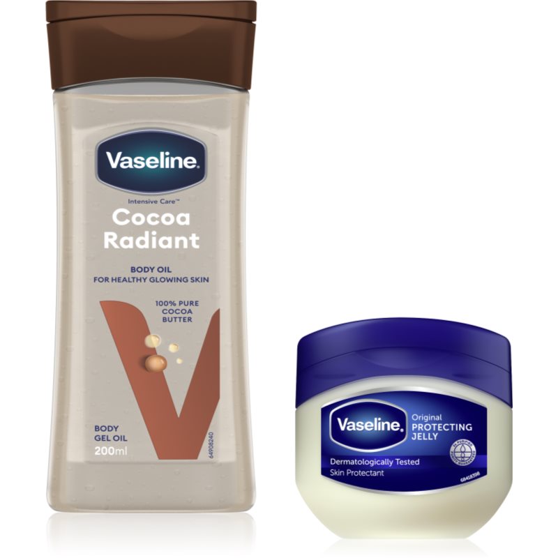 Vaseline Cocoa Radiant set pentru corp
