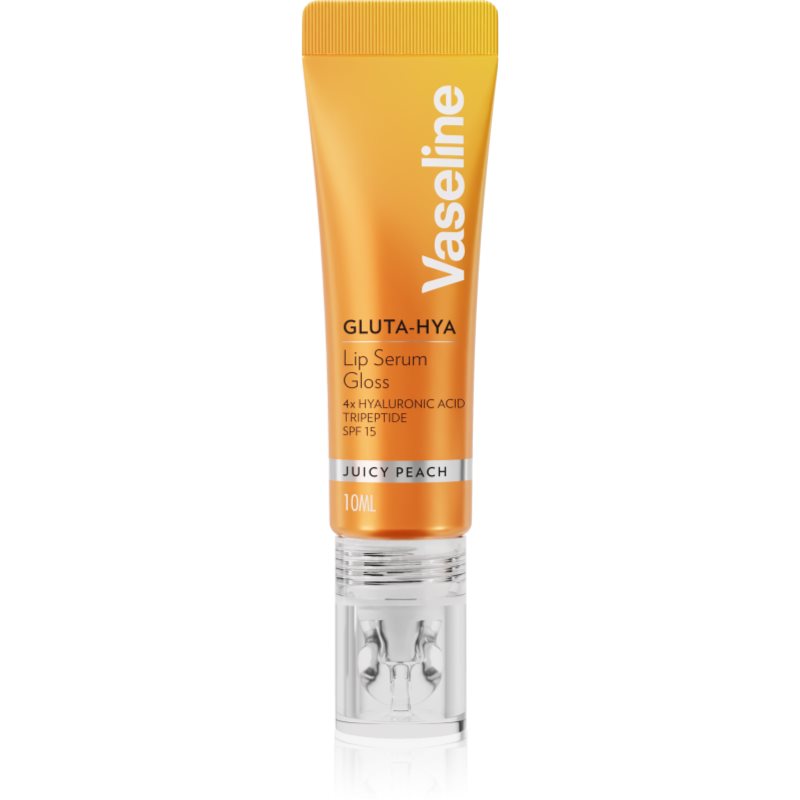 Vaseline Gluta-Hya Lip Serum Balsam de buze hidratant SPF 15 culoare Juicy Peach 10 ml