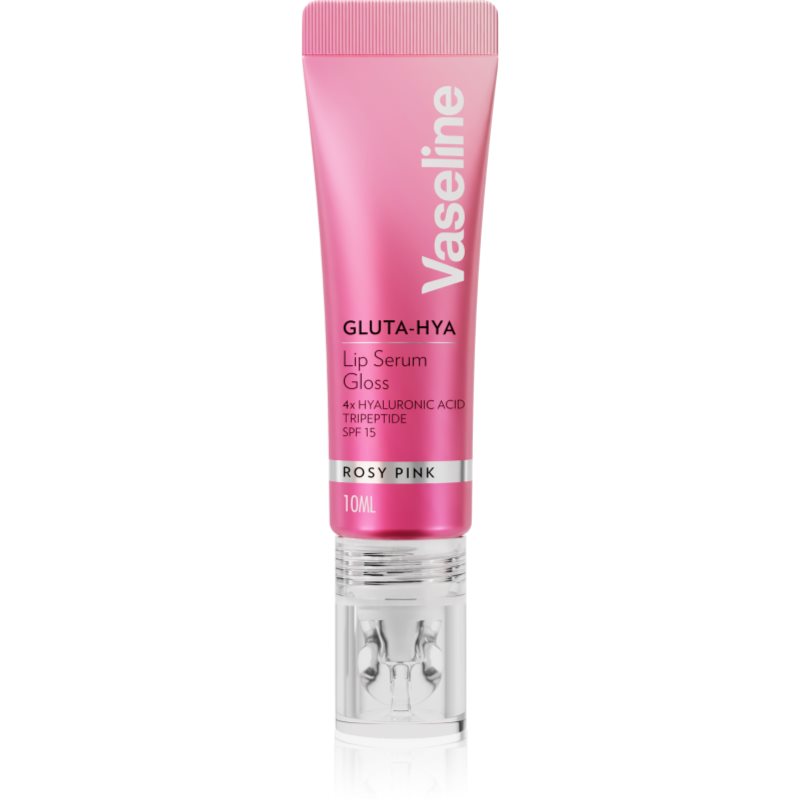 Vaseline Gluta-Hya Lip Serum Balsam de buze hidratant SPF 15 culoare Rosy Pink 10 ml