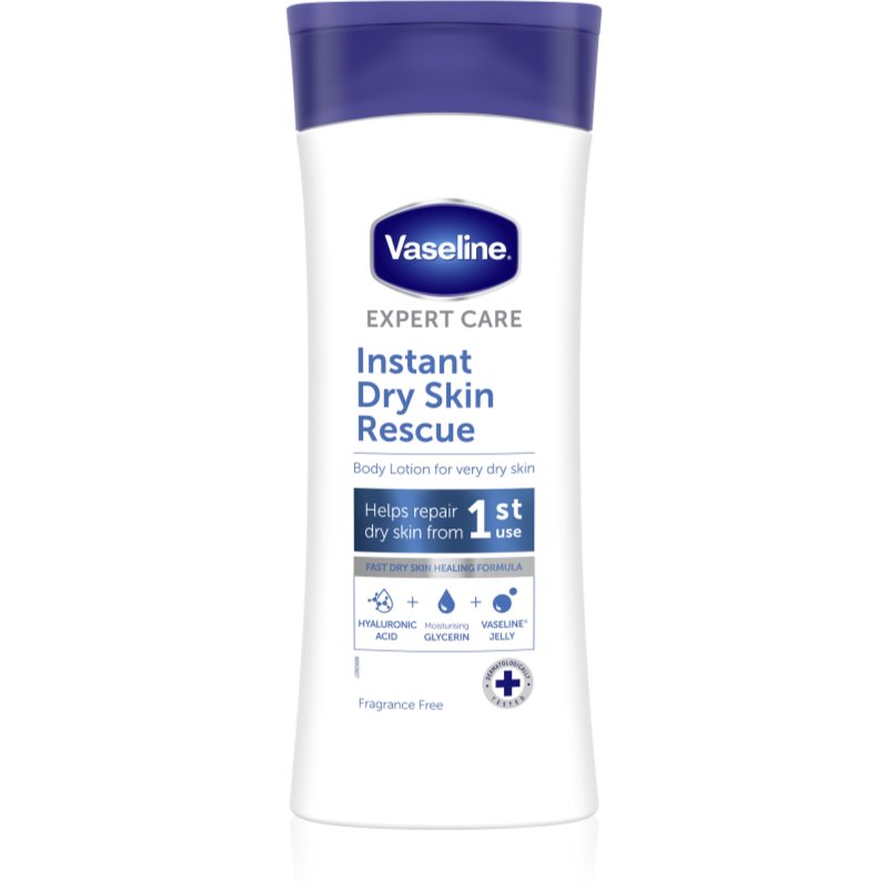 Vaseline Instant Dry Skin Rescue lapte de corp pentru piele foarte uscata 400 ml