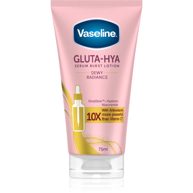 Vaseline Gluta-Hya Dewy Radiance ler pentru corp 75 ml