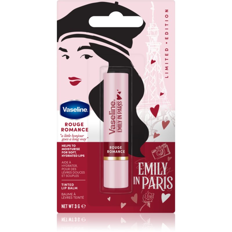 Vaseline Emily In Paris balsam de buze colorat culoare Rouge Romance 3 g