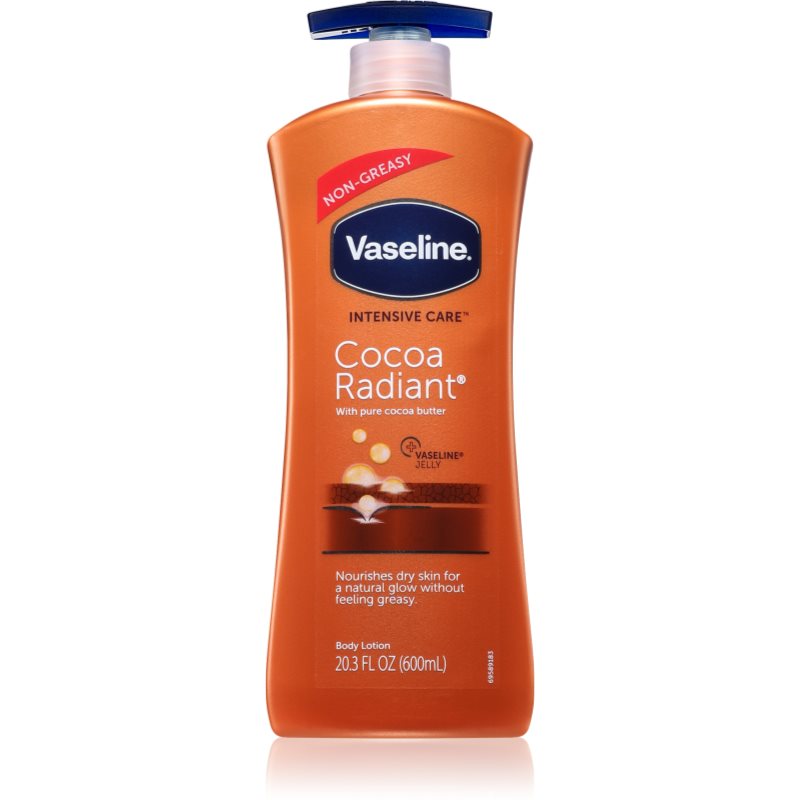Vaseline Cocoa Radiant Body Lotion lapte de corp pentru piele uscata 600 ml