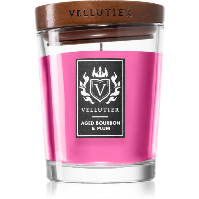 Vellutier Aged Bourbon & Plum lumânare parfumată 225 g